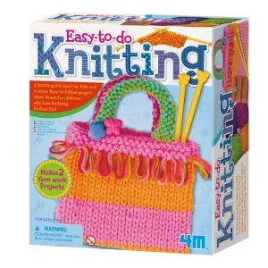 4M Easy-To-Do Knitting Art Kit for Beginners