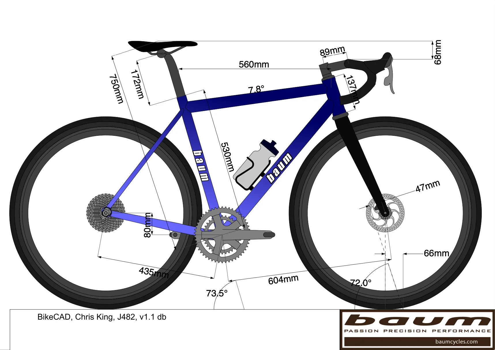 Baum Orbis  Chris King Limited Edition, 55cm