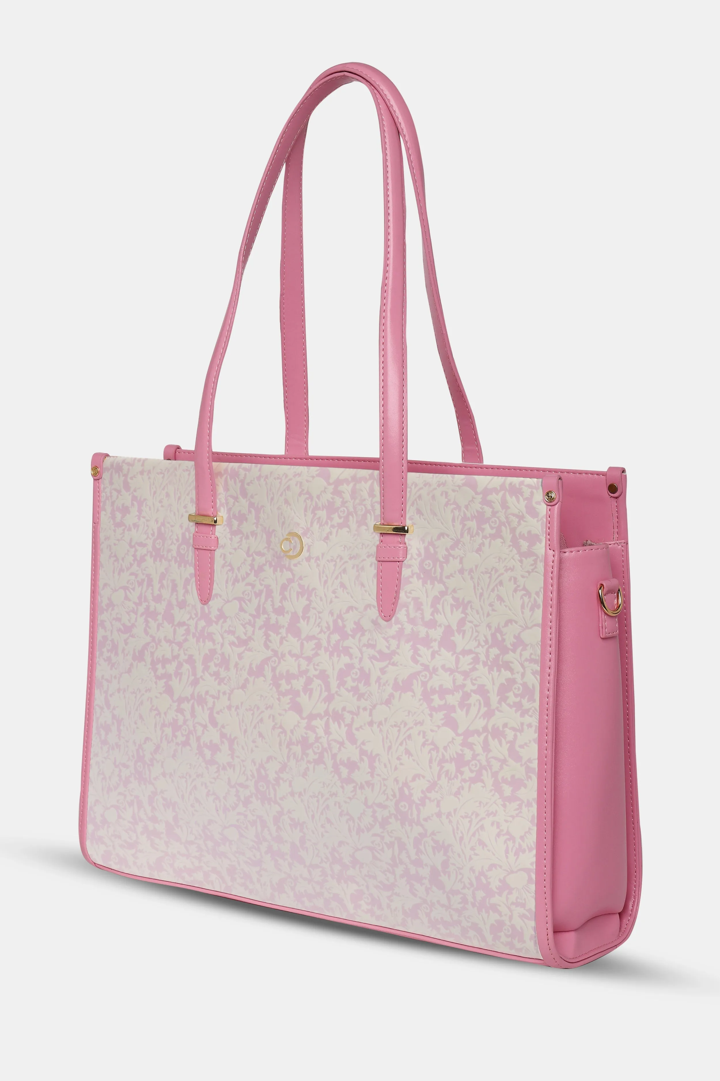 Caprese Aurora Color Changing Laptop Tote Large Pink