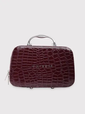 Caprese Cortney Vanity Case Small Purple