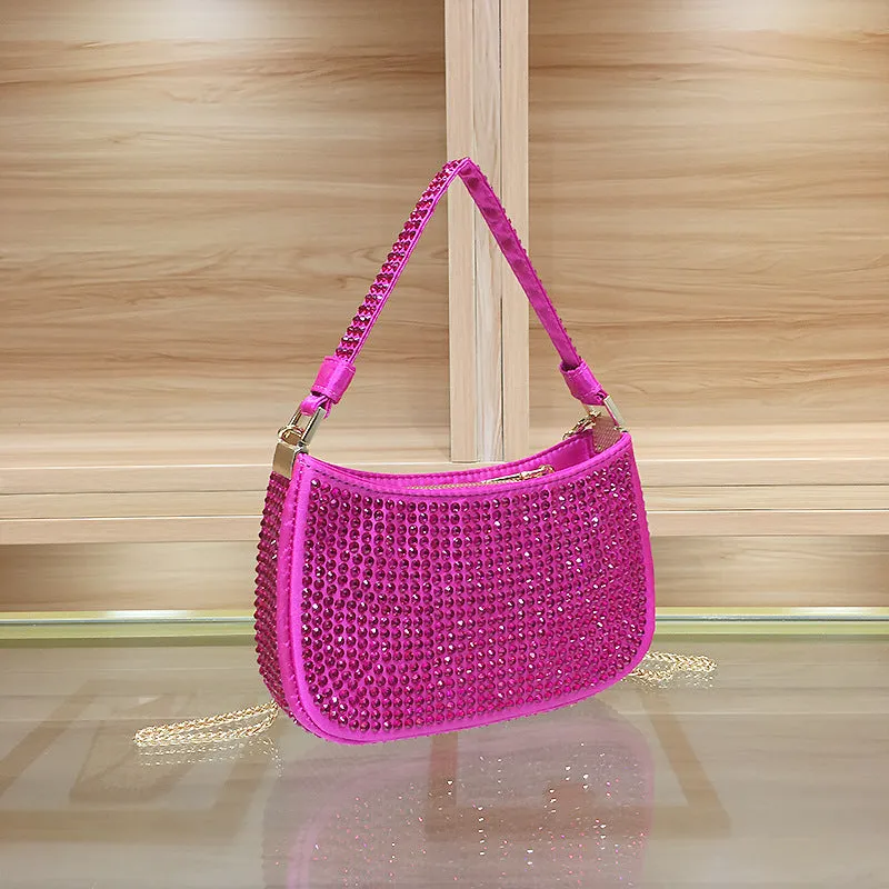 Cortney Rhinestones Handbag