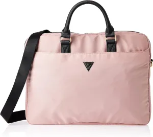 Guess Nylon Triangle Logo Bag for 16" Laptop Pink - GUCB15NTMLLP