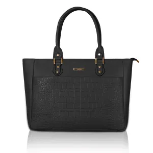 HandBag with Laptop case Black