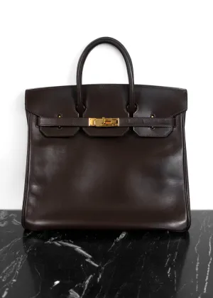 Hermès Birkin 35 Leather Handbag