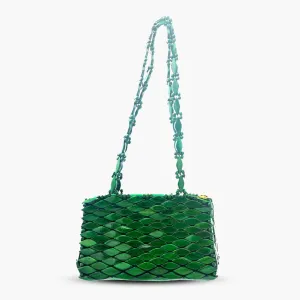 Paris Mini Shoulder Bag - Emerald Green