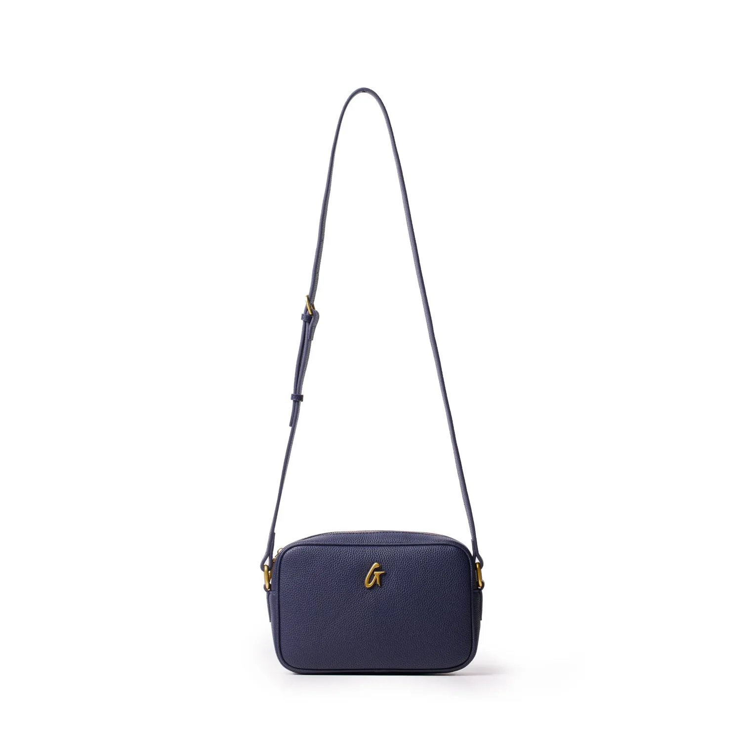 PEBBLE CAMERA BAG NAVY