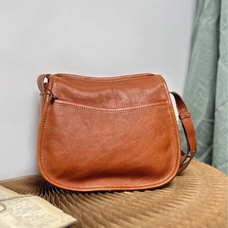 Retro Saddle Bag Women's High-end Messenger Bag