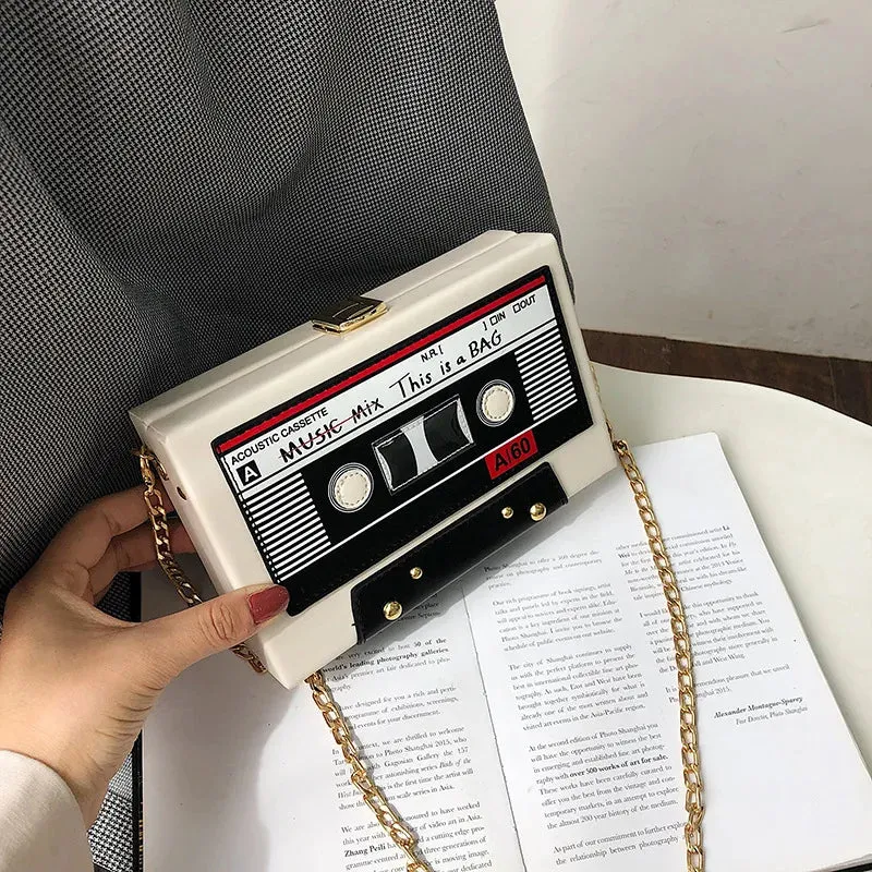 TEEK - Cassette Tape Chained Crossbody
