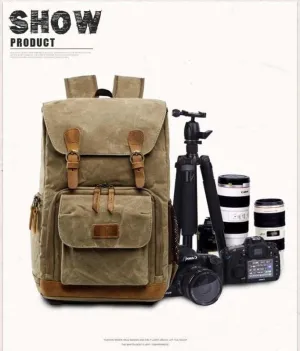 Vintage Photography Waterproof Backpacks For Work