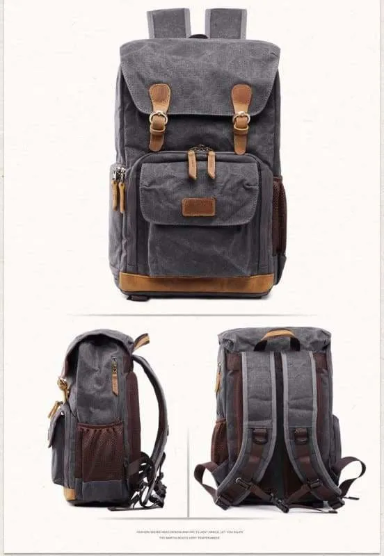 Vintage Photography Waterproof Backpacks For Work