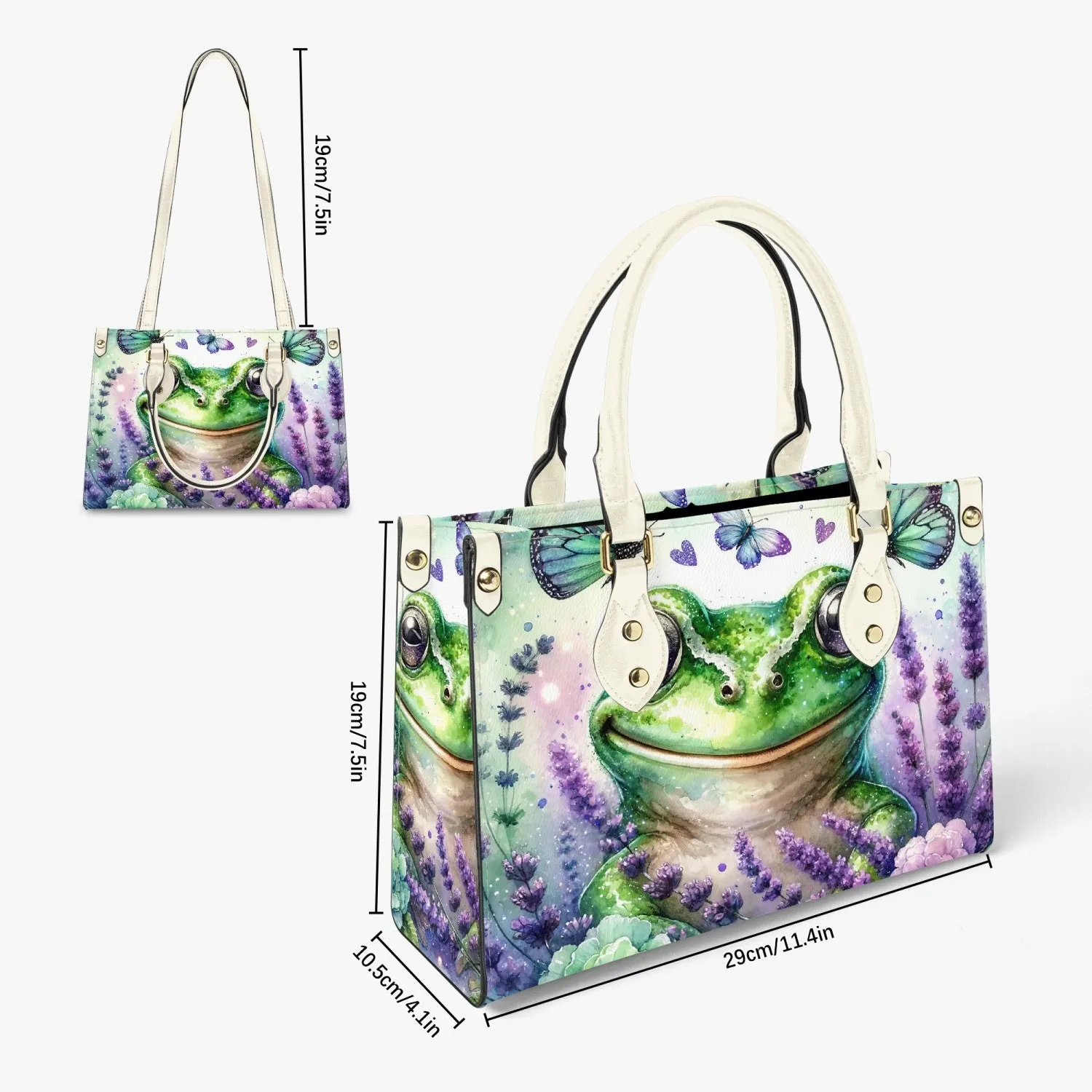 Women's Tote Bag - Long Strap Frog